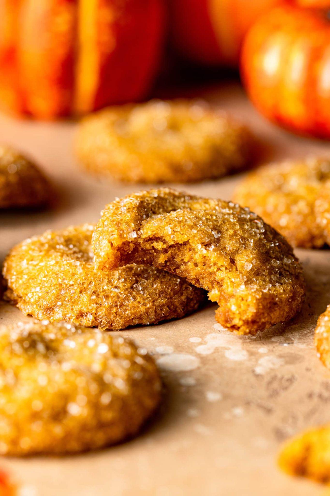 Brown Butter Pumpkin Spice Cookies