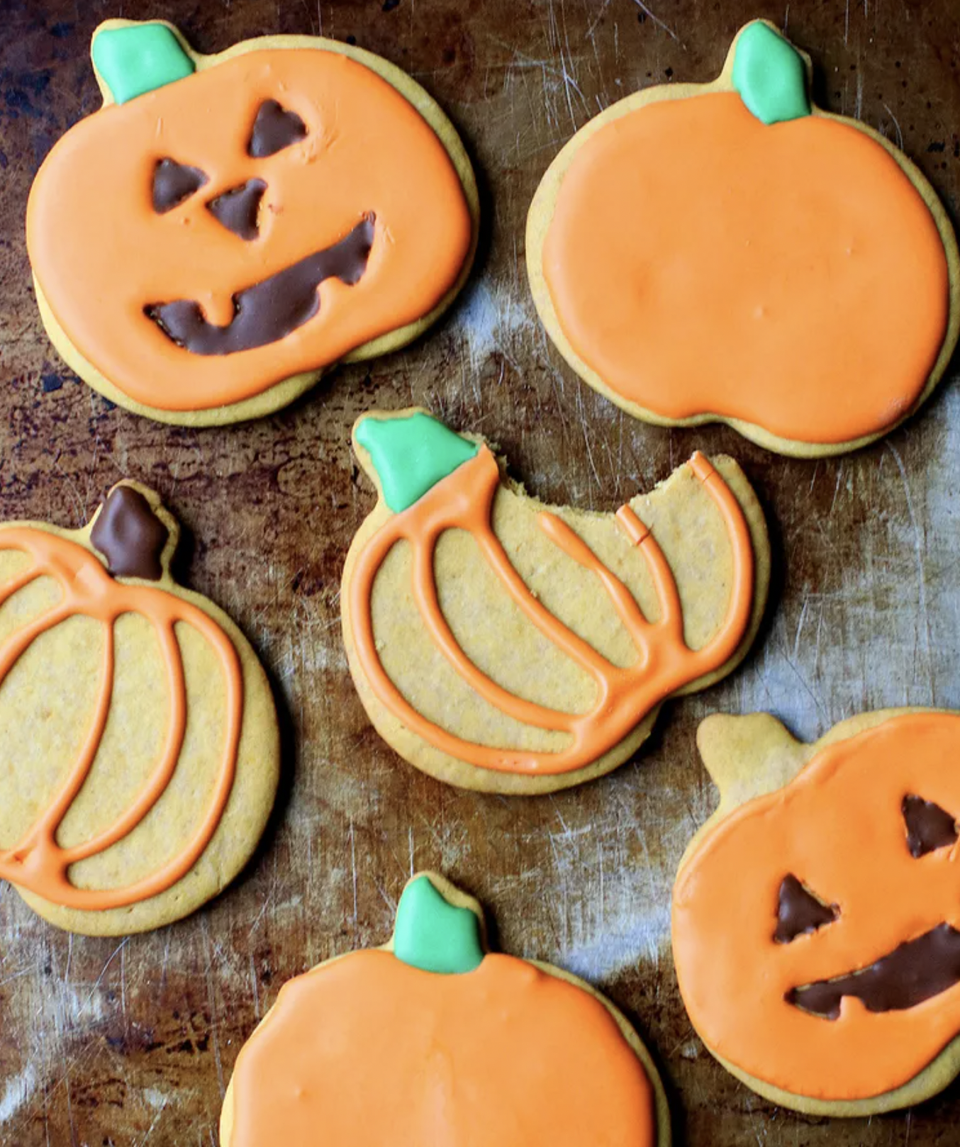Spiced Pumpkin Cutout Cookies