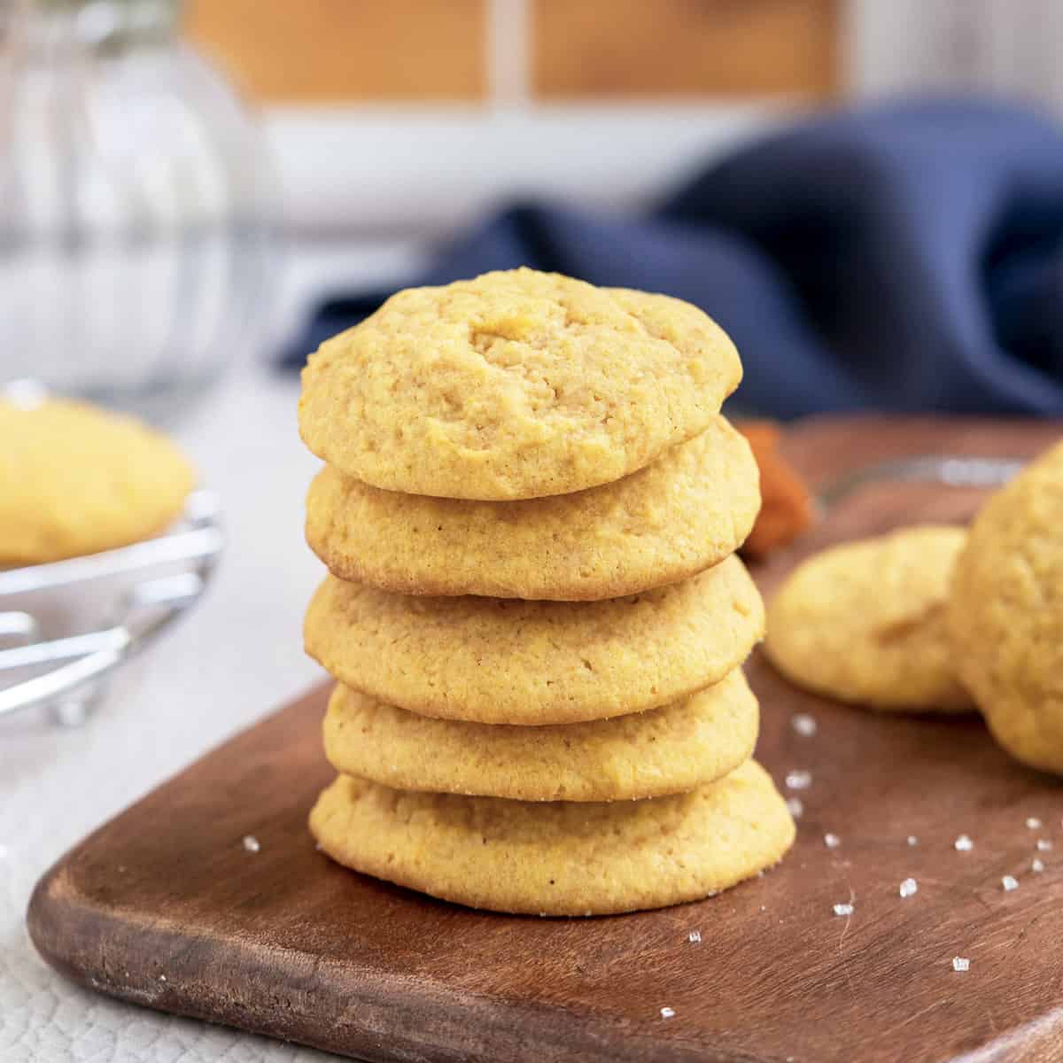 Soft Pumpkin Spice Cookies