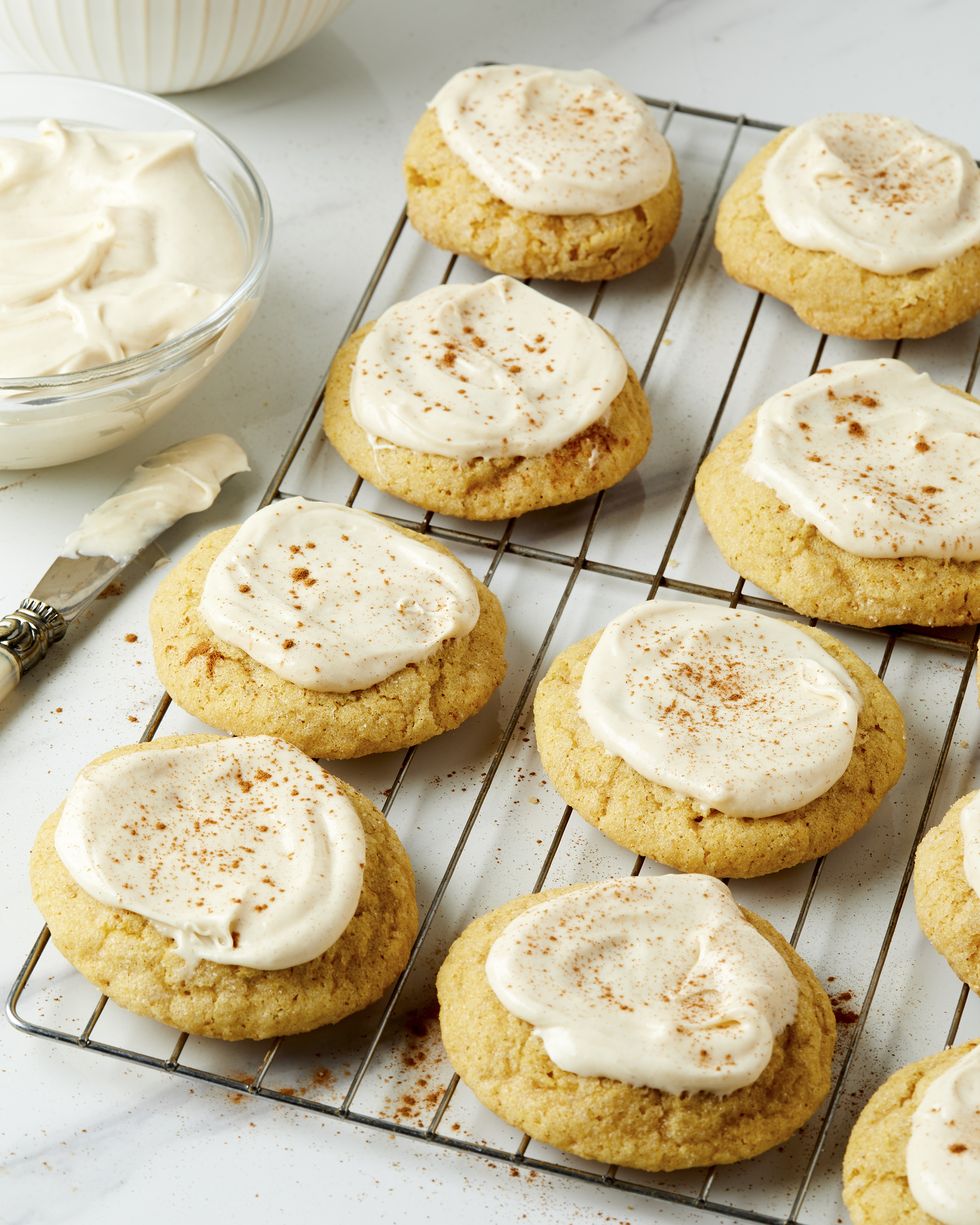 Pumpkin Spice Cream Cheese Cookies
