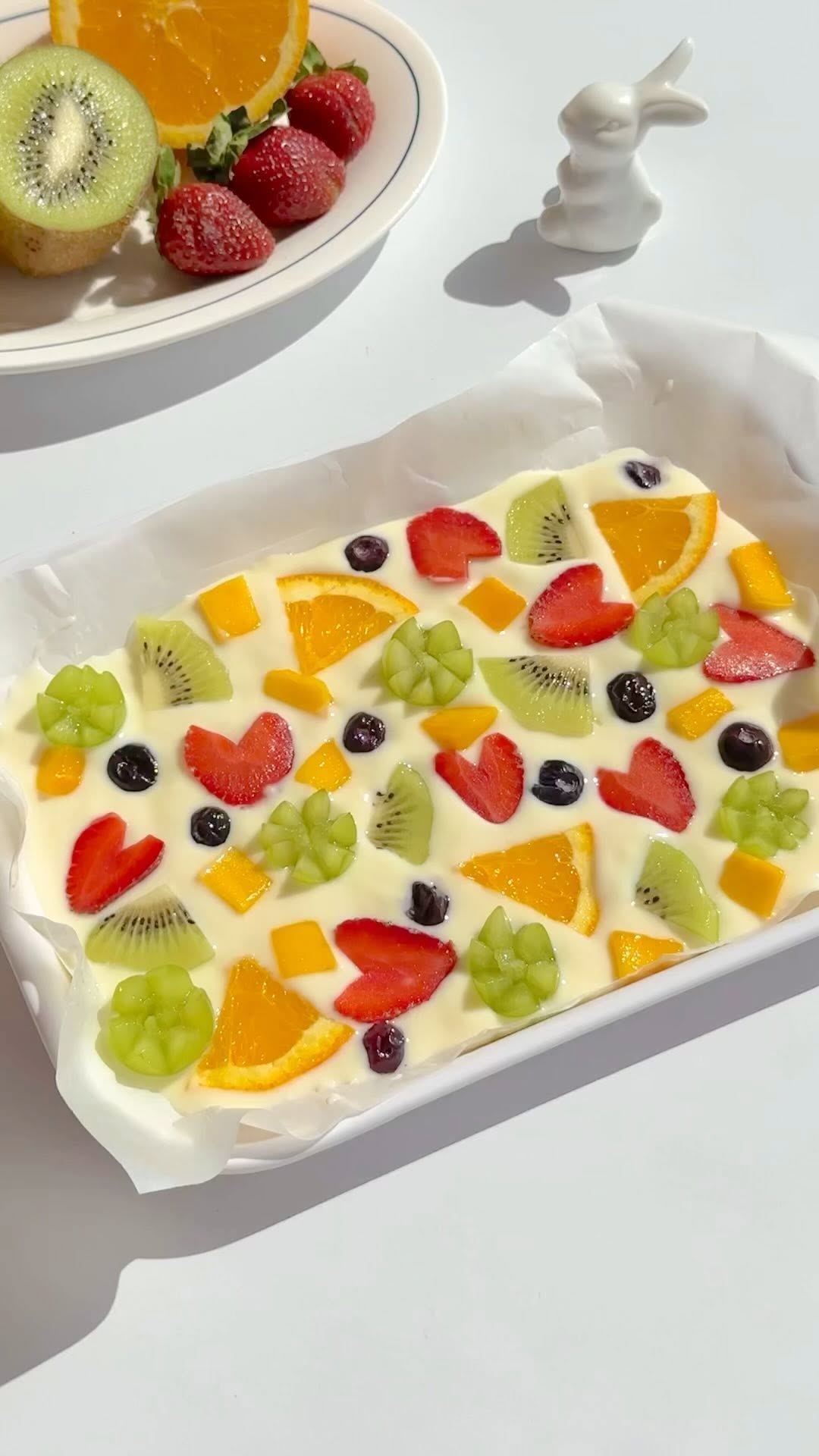 Creamy Bark With Sunshine Fruit