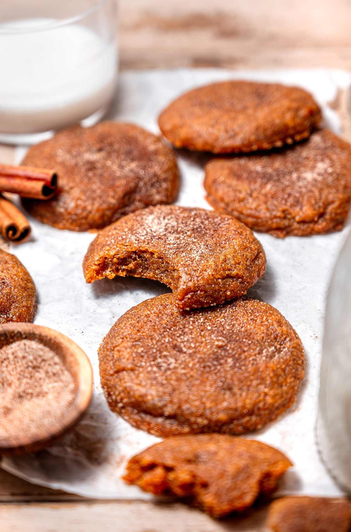 Chewy Vegan Pumpkin Cookies for Fall Cravings