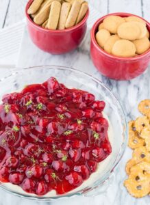 Graham Cracker’s Best Friend: Cherry Cheesecake Dip