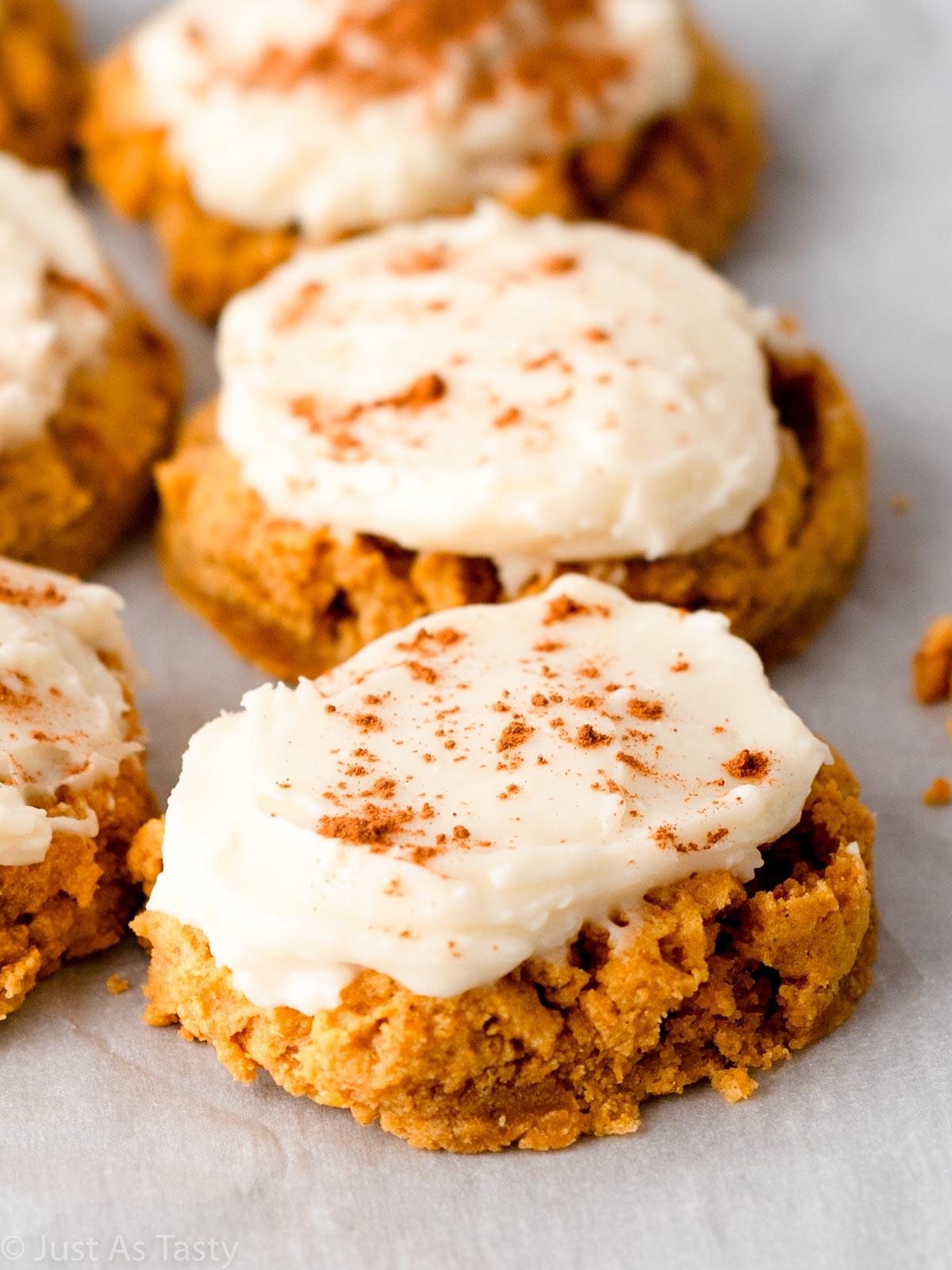Soft Gluten-Free Pumpkin Cookies
