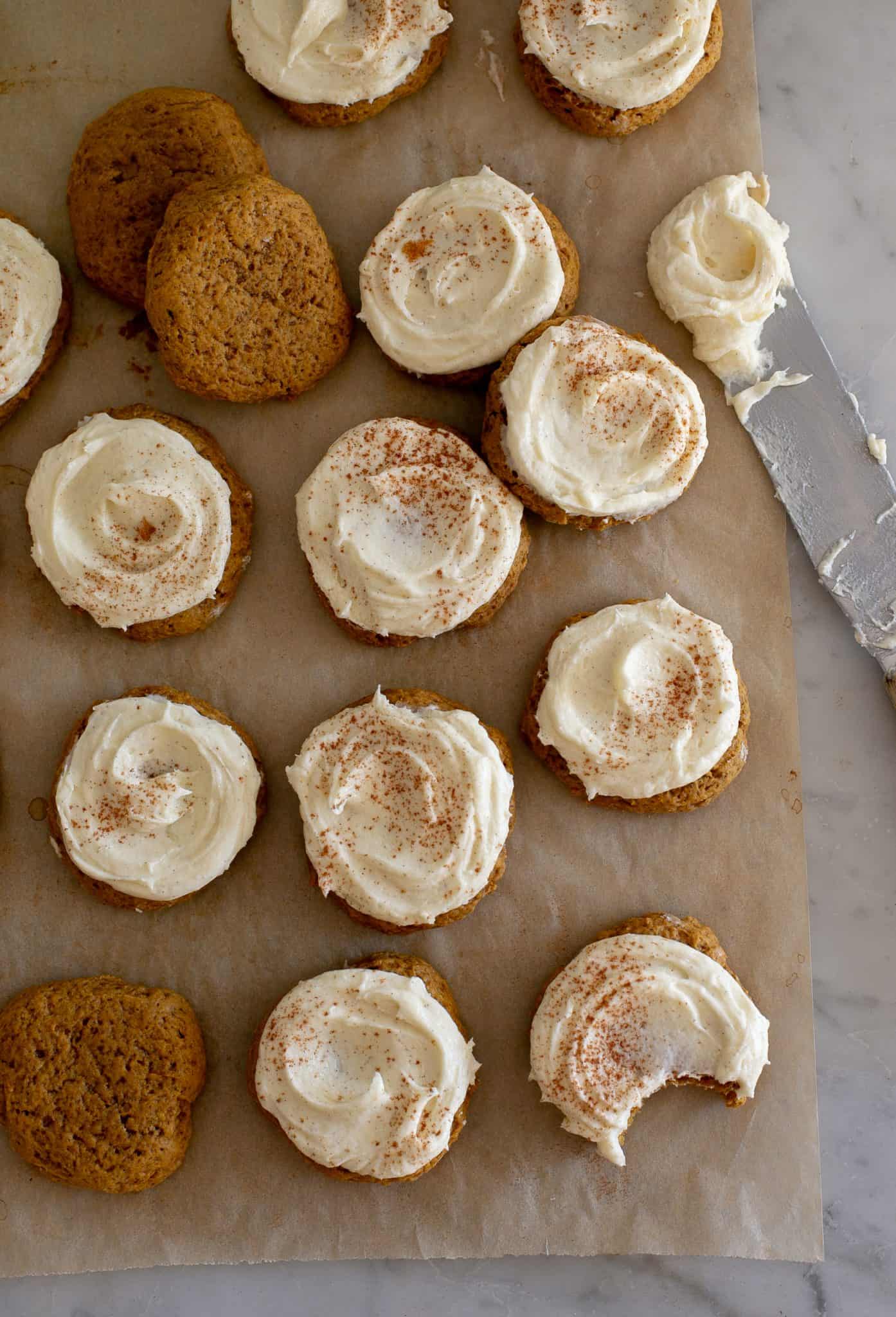 Fluffy Pumpkin Spice Cookies