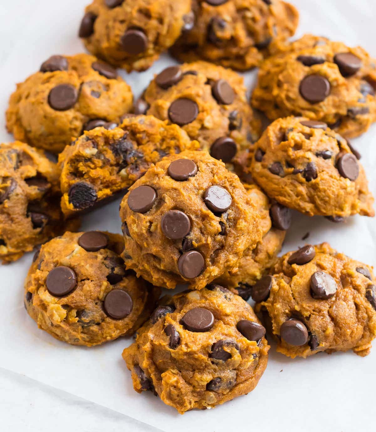 Healthy Pumpkin Oatmeal Cookies