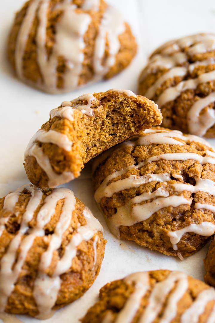 Pillow Soft Pumpkin Cookies