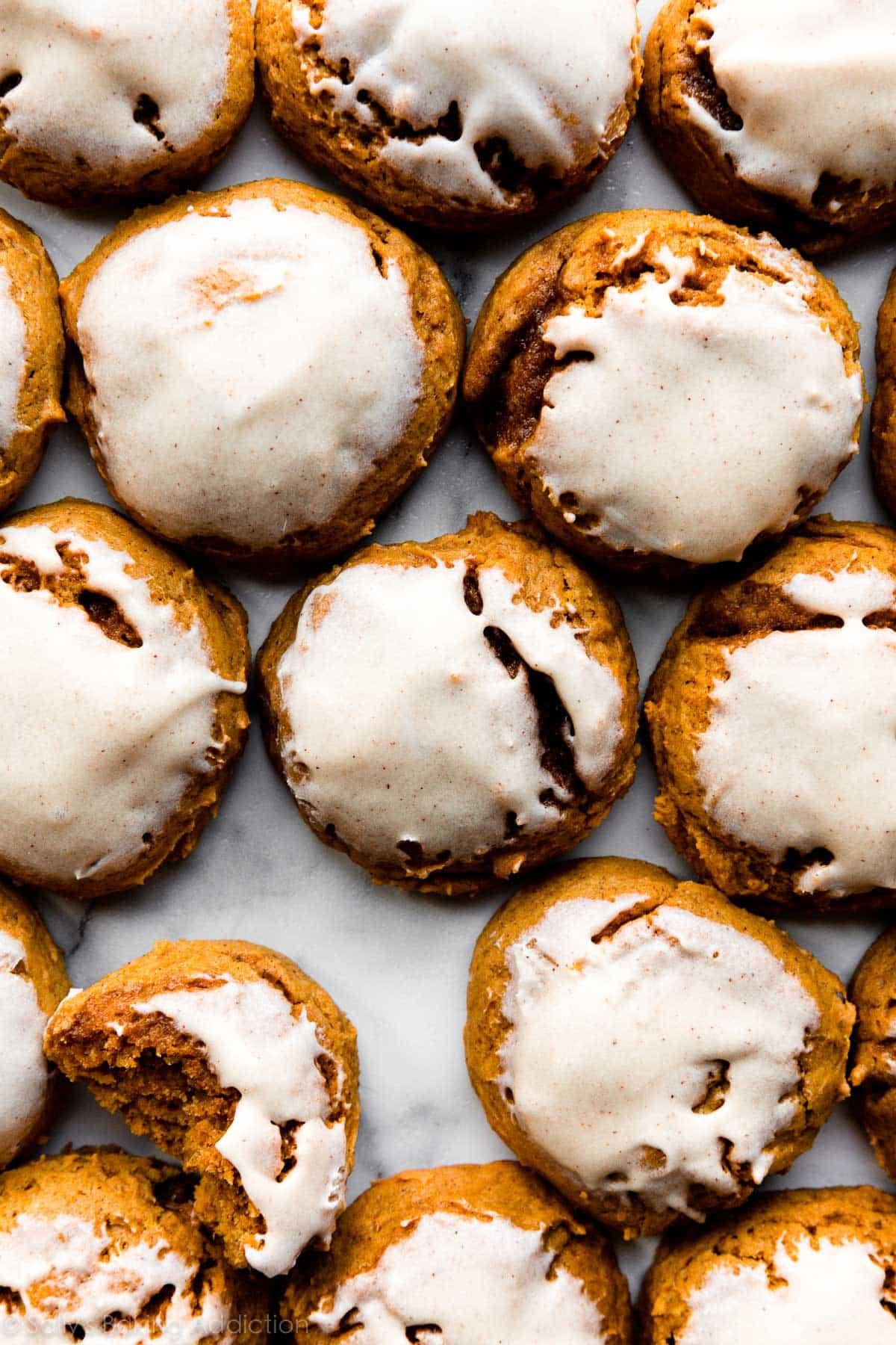 Soft Pumpkin Spice Cookies