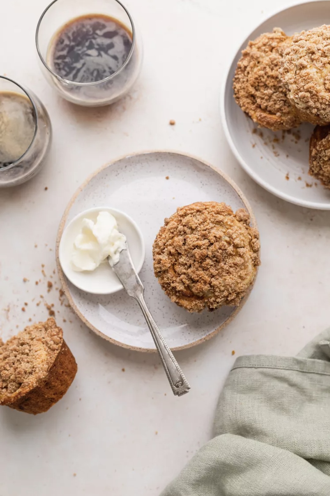 26. Pumpkin Spice Cream Cheese Streusel Muffins