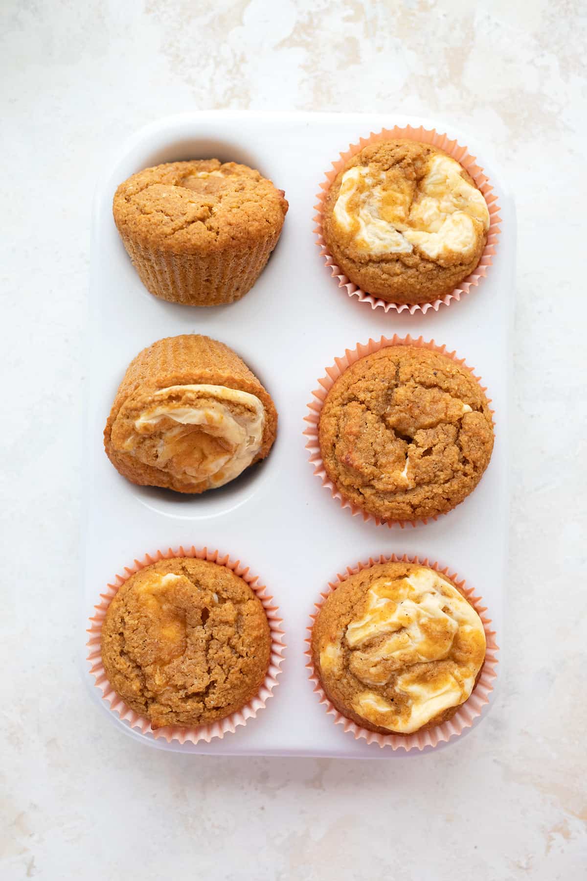 Keto Pumpkin Cream Cheese Muffins