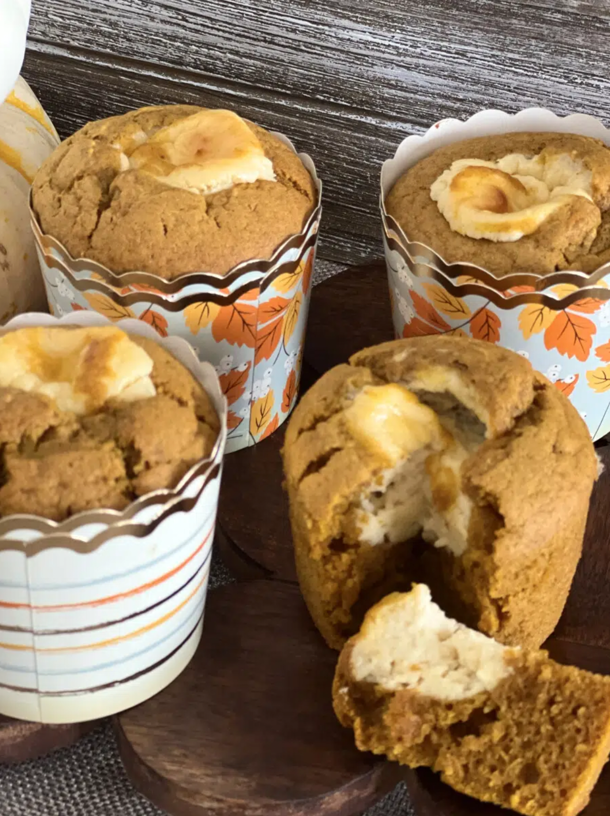 Cinnamon And Nutmeg Spiced Muffins