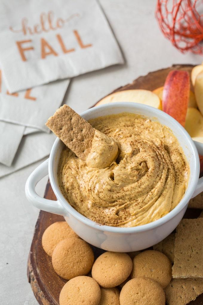 Pumpkin Cheesecake Dip