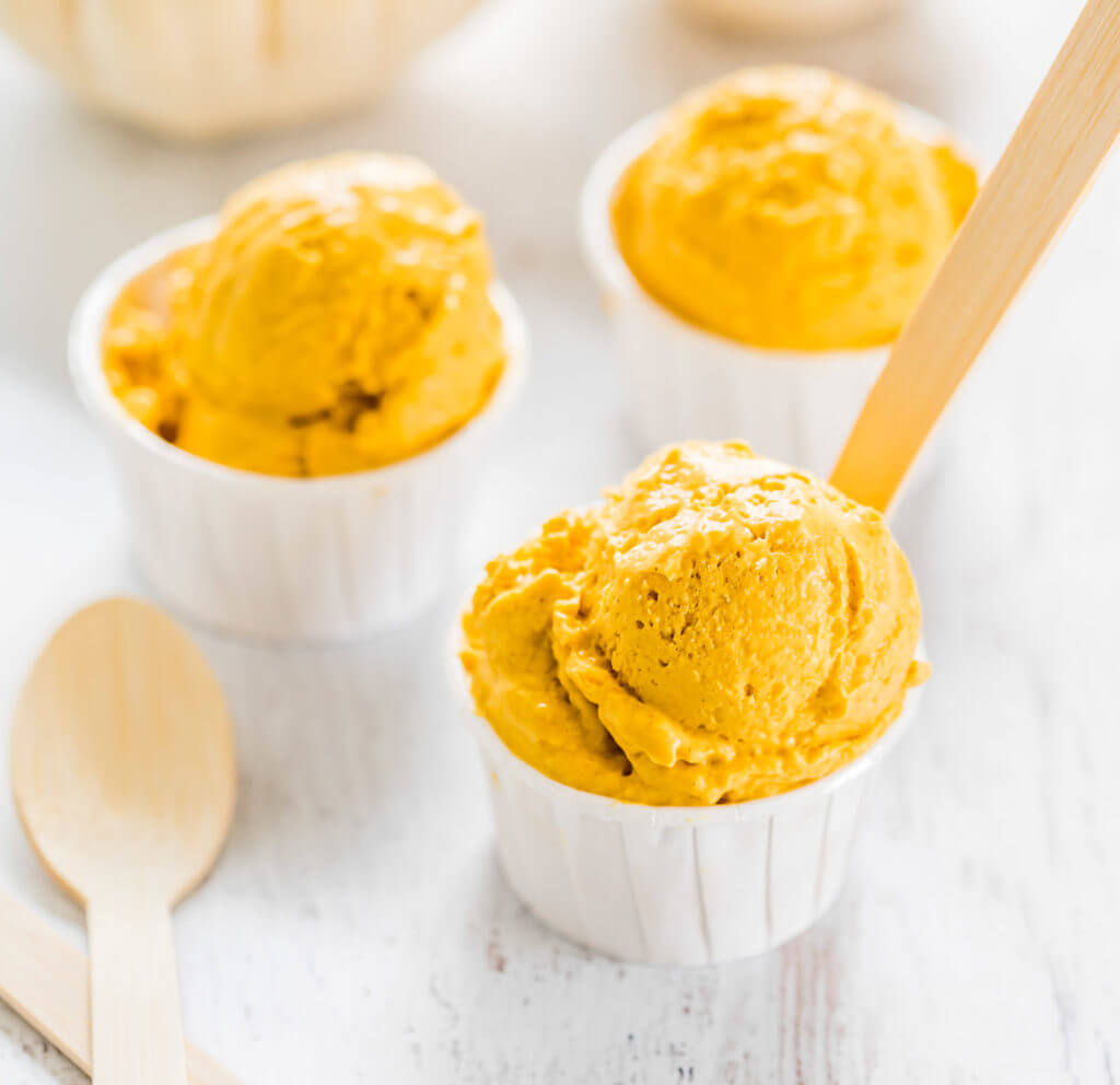 Pumpkin Ice Cream for Keto and Paleo