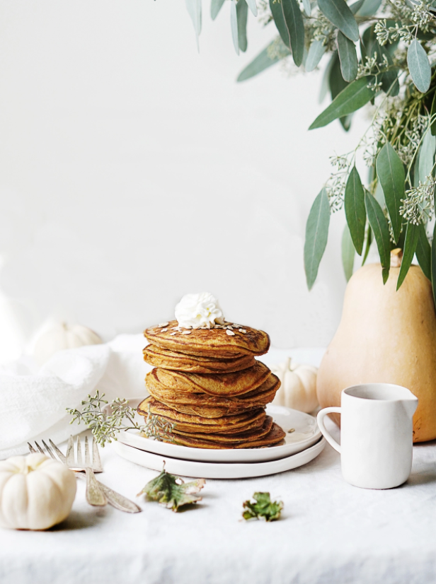 Pumpkin Protein Pancakes