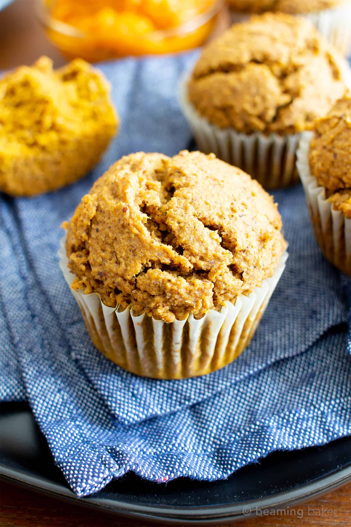 Vegan Gluten Free Pumpkin Muffins